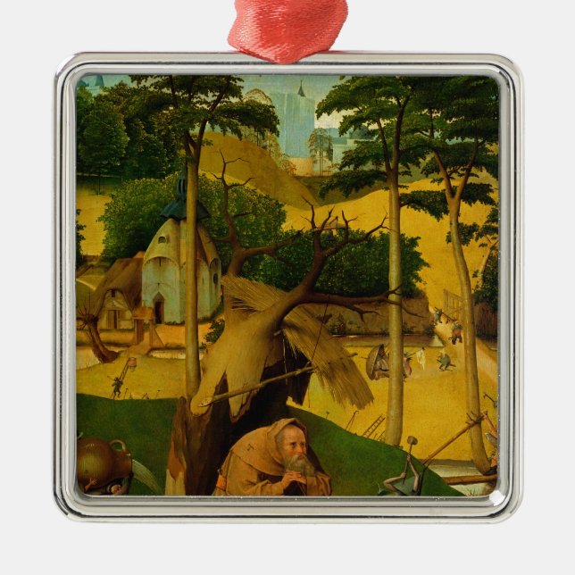 Temptation of St. Anthony, 1490 Metal Tree Decoration (Front)
