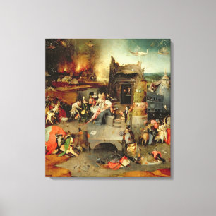 Temptation of St. Anthony Canvas Print