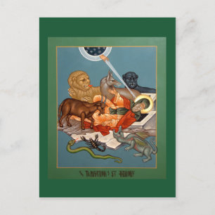 Temptation of St. Anthony Prayer Card