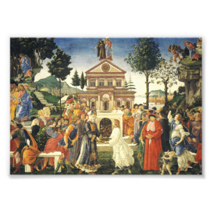 Temptations of Christ by Sandro Botticelli Photo Print