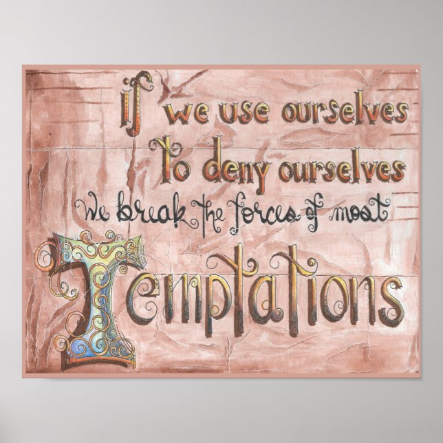 Temptations Poster (Front)