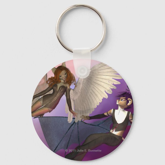 Tempted Keychain (Front)