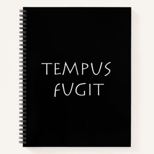Tempus fugit notebook