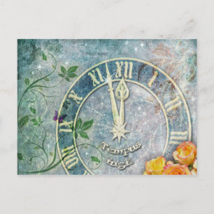 Tempus Fugit Postcard