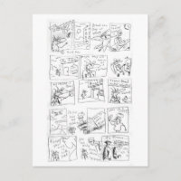 Tempy French Bread Postcard