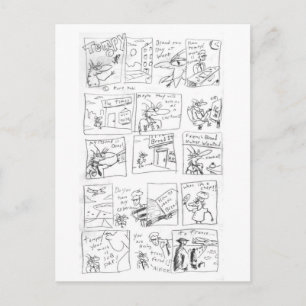 Tempy French Bread Postcard