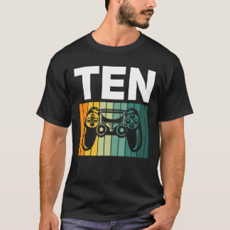 Ten 10Th Birthday 10 Years T-Shirt