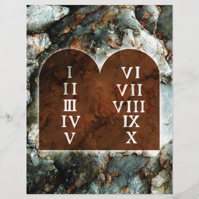 Ten Commandments (Front)