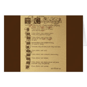 ten commandments
