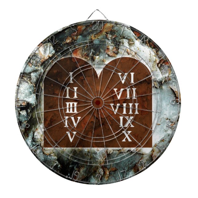 Ten Commandments Dartboard (Front)