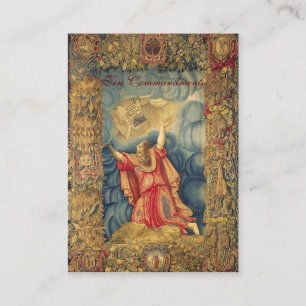 Ten Commandments - Prayer Card (Flat)