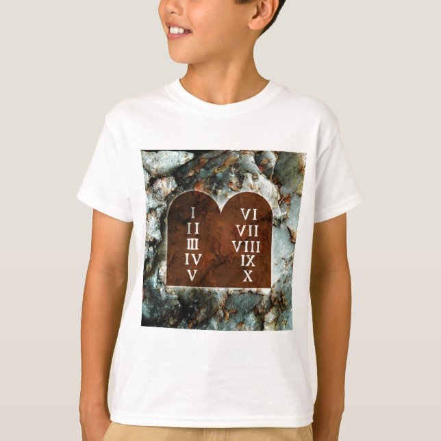 Ten Commandments T-Shirt (Front)