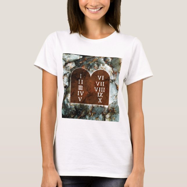 Ten Commandments T-Shirt (Front)