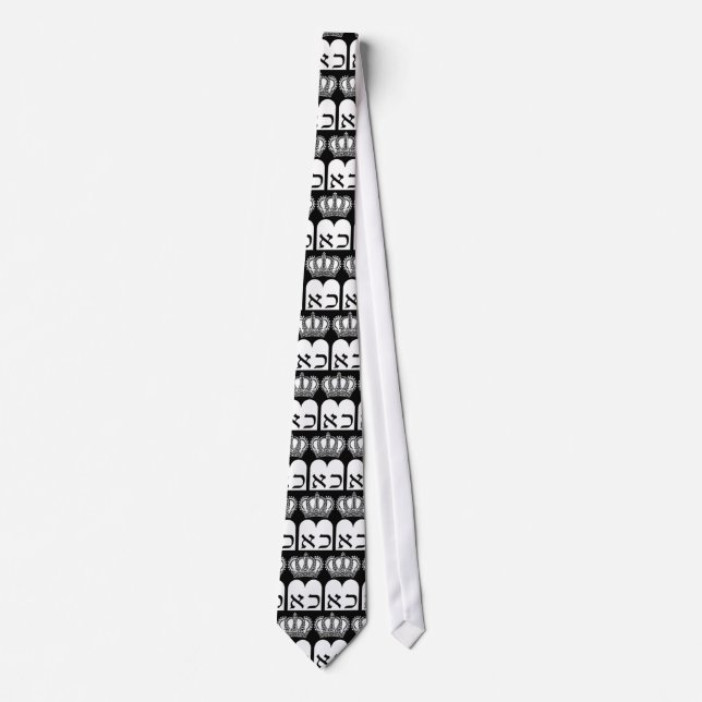 Ten Commandments Tie (Front)