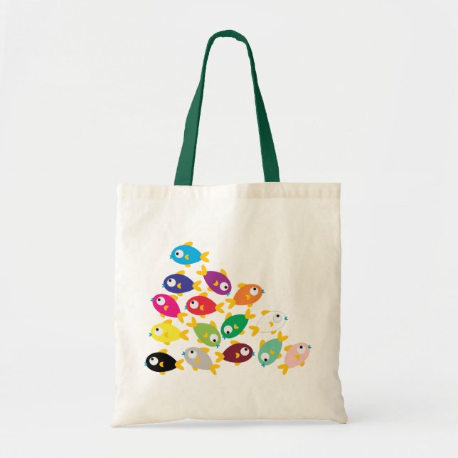 Ten Fishes Tote Bag (Front)