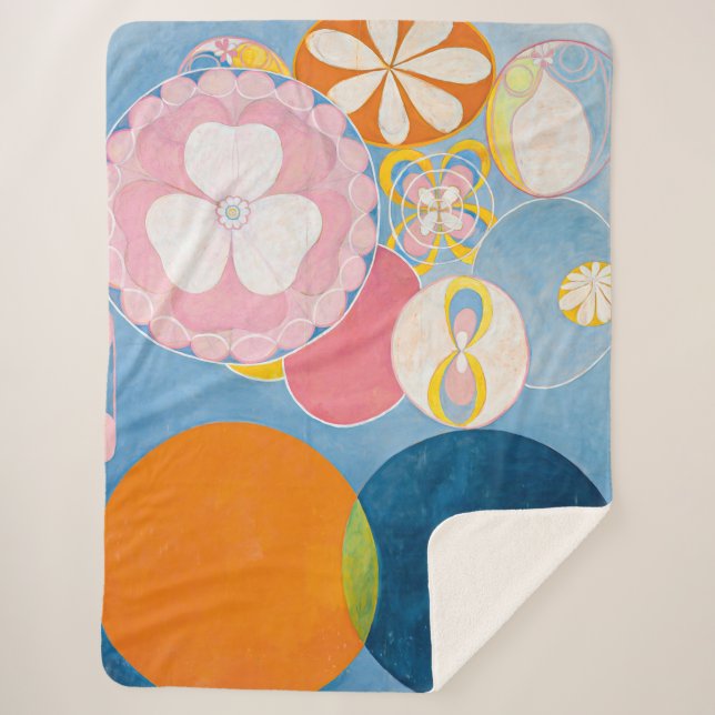 Ten Largest, No. 2, Childhood | Hilma af Klint | Sherpa Blanket (Front)