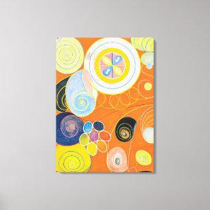 Ten Largest, No. 3, Youth Hilma af Klint Canvas Print