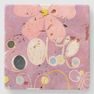 Ten Largest, No. 5, Adulthood Hilma af Klint Stone Coaster
