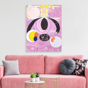 Ten Largest, No. 6, Adulthood Hilma af Klint Canvas Print