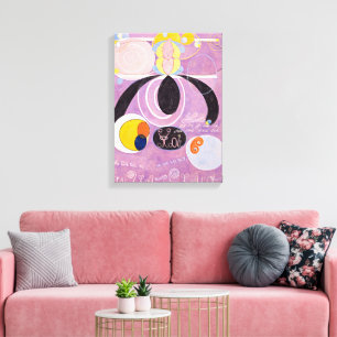 Ten Largest, No. 6, Adulthood   Hilma af Klint   Canvas Print