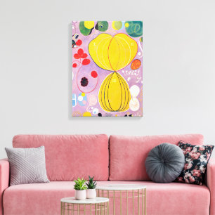 Ten Largest, No. 7, Adulthood   Hilma af Klint   Canvas Print