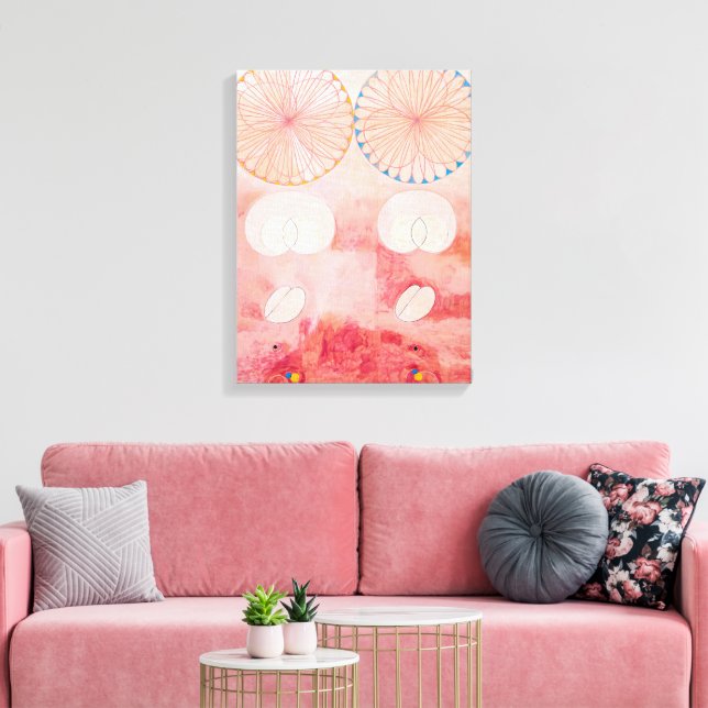 Ten Largest, No. 9, Old Age | Hilma af Klint | Canvas Print (Insitu(LivingRoom))