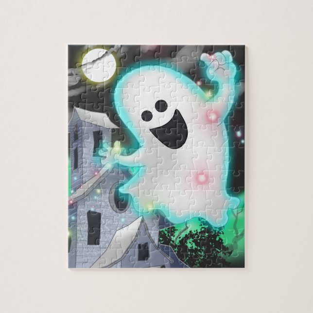 Ten Little Monsters:Gabbie the Ghost Puzzle (Vertical)