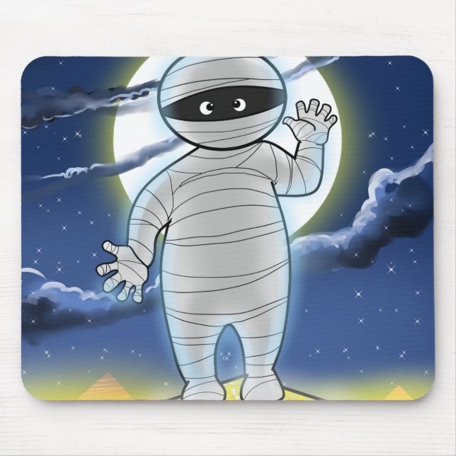 Ten Little Monsters: Morris the Mummy Mousepad (Front)