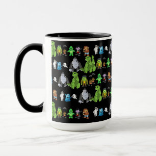 Ten Little Monsters Mug(Black) Mug