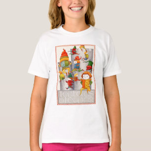 TEN LORDS A LEAPING Girls' T-shirt