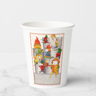 TEN LORDS A LEAPING Paper Cups 