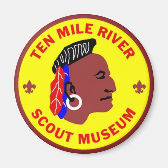 Ten Mile River Scout Museum Logo Magnet Large (Front)