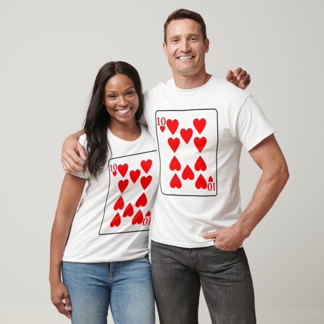 TEN OF HEARTS 3 T-Shirt (Unisex)