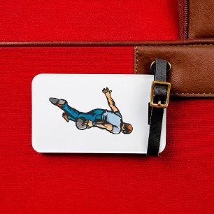 Ten Pin Bowler Luggage Tag