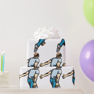 Ten Pin Bowler Wrapping Paper