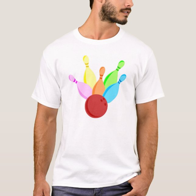 Ten Pin Bowling T-Shirt (Front)