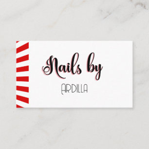 Ten Shades of Happy Review Nail Palette Loyalty Business Card