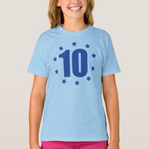 TEN Stars 10th BIRTHDAY Tee