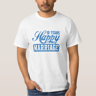 Ten Years Happy Marriage T-Shirt
