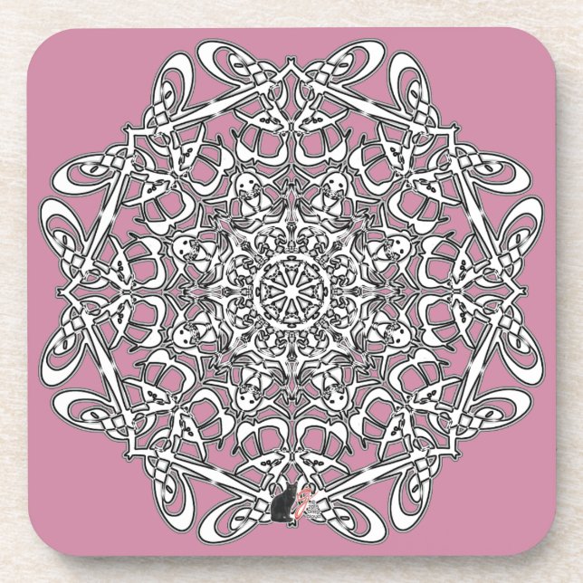 Tenacious Octa Glyph Dawn Coaster (Front)