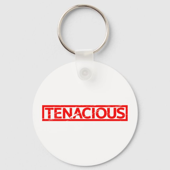 Tenacious Stamp Key Ring (Front)