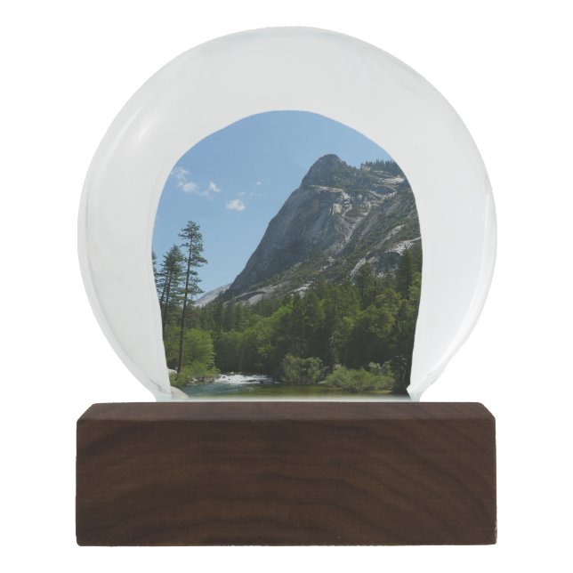 Tenaya Creek in Yosemite National Park Snow Globe (Front)