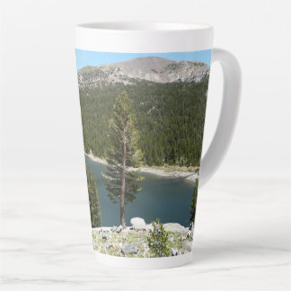 Tenaya Lake in Yosemite National Park Latte Mug