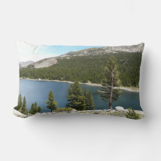 Tenaya Lake in Yosemite National Park Lumbar Cushion