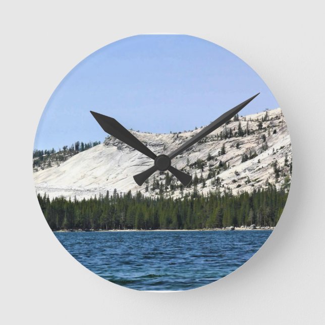 Tenaya Lake, Yosemite, CA Round Clock (Front)