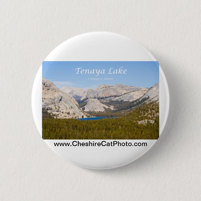 Tenaya Lake Yosemite California Products 6 Cm Round Badge (Front)