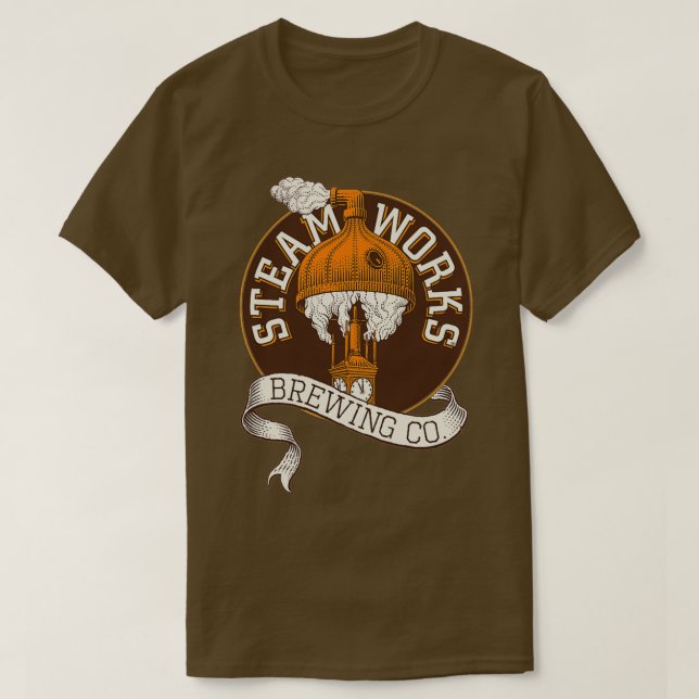 Tendance Brasserie Steamworks classique T-Shirt (Design Front)