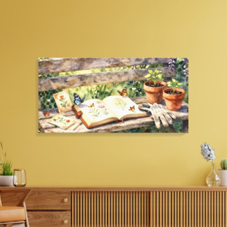 Tended with Care Canvas Print