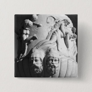 Tender Buttons Graphic Classical Urn Pin/Button