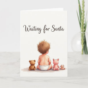 Tender Christmas Baby Card